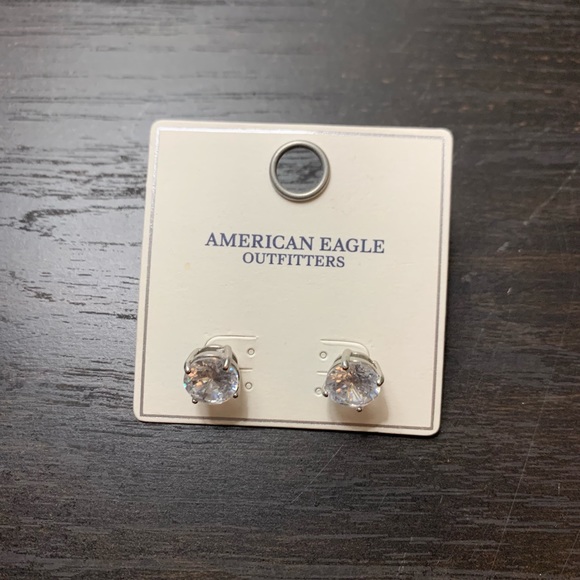 AE CZ Big Stud Earrings